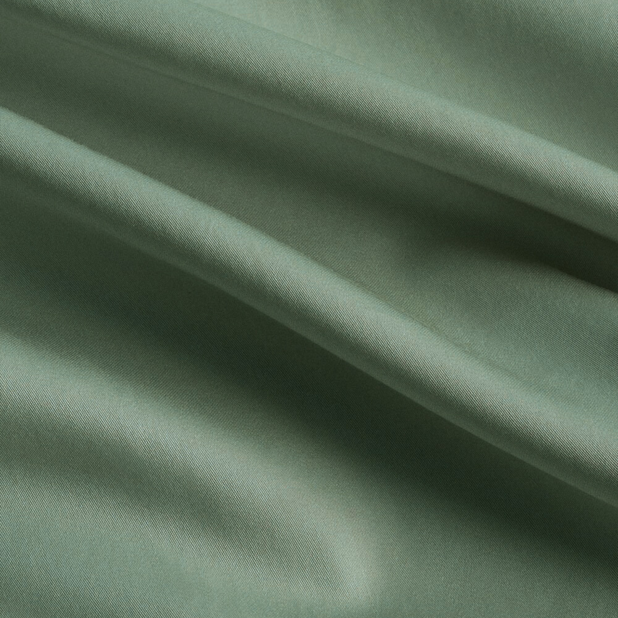 Dekbedovertrek met rits olijf groen katoen satijn – 300TC