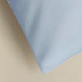 Kussenslopen licht blauw katoenperkal set per 2