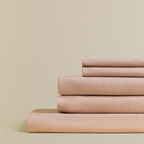 Kussensloop Slaapmaatje terracotta katoenperkal los