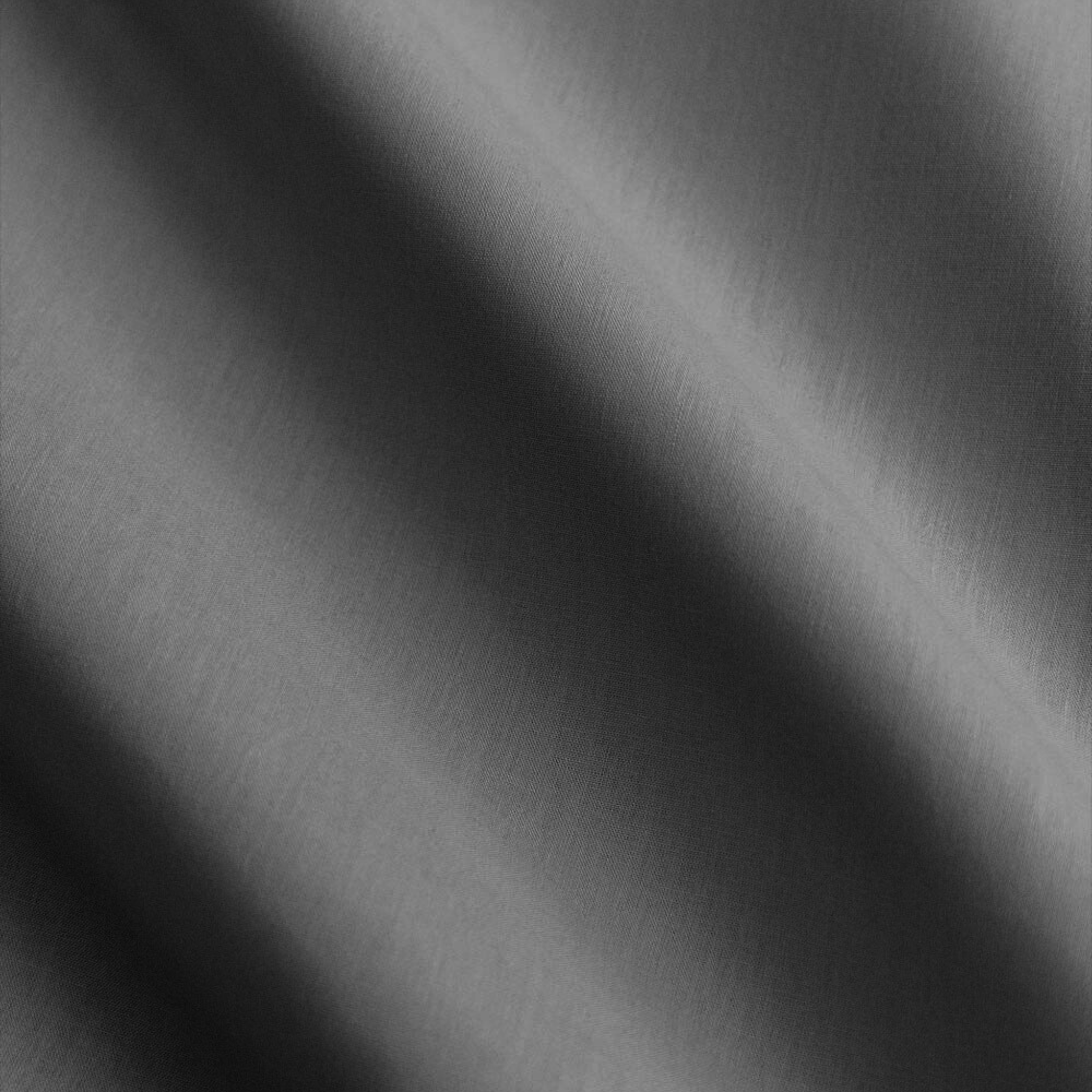 Dekbedovertrek met rits antraciet katoen perkal – 200TC