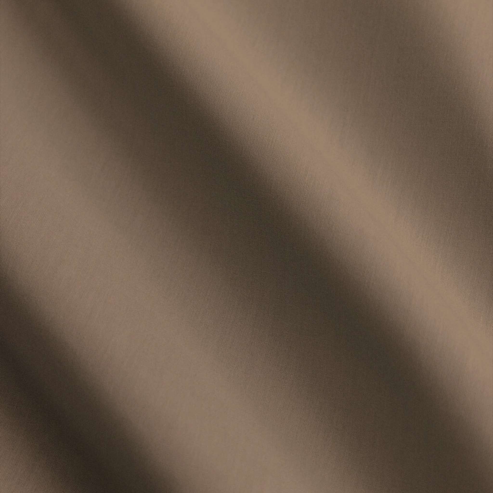 Hoeslaken taupe katoen perkal - 200TC