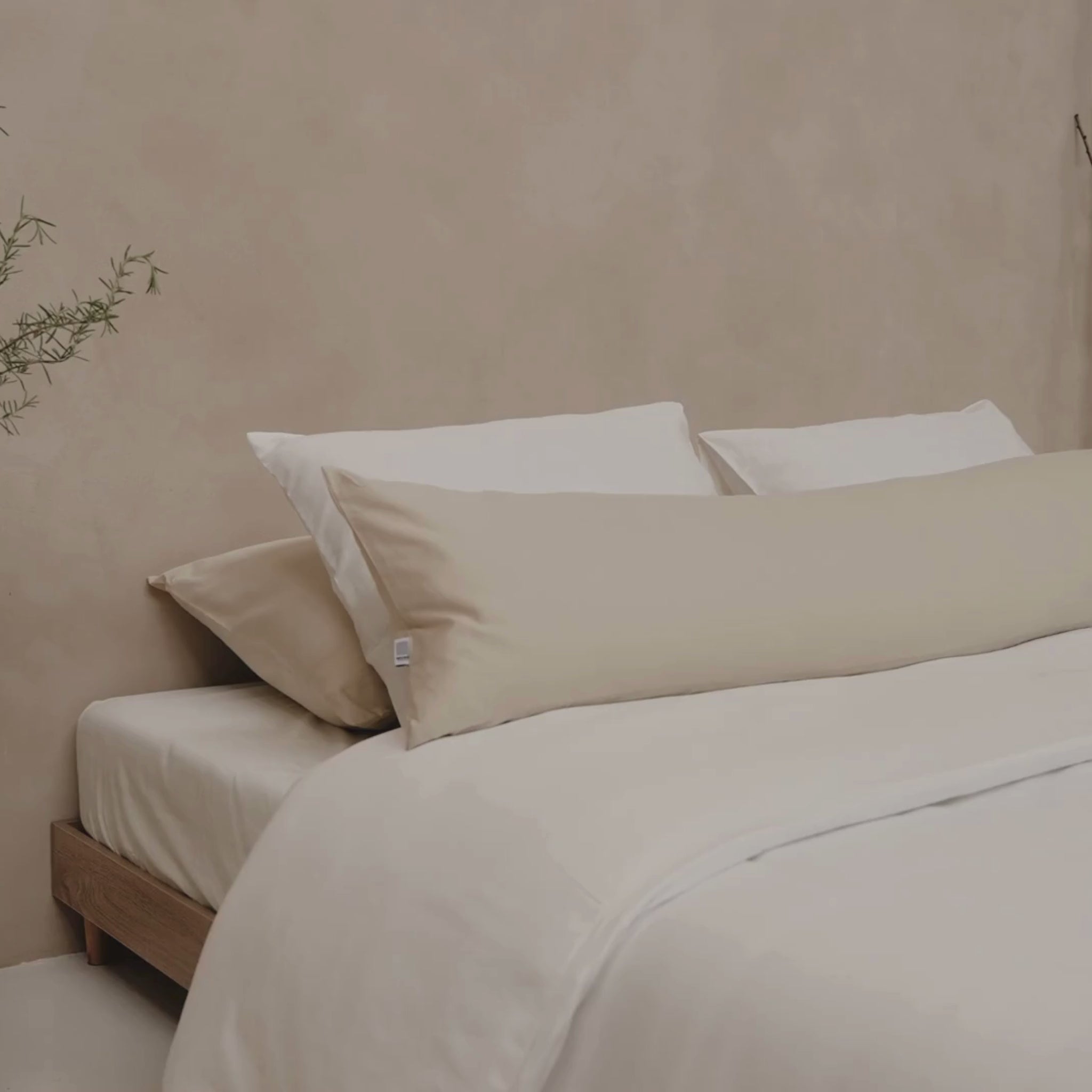 Set Slaapmaatje met katoenperkal hoes