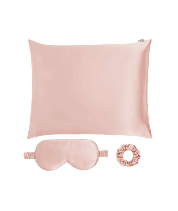 Zijde essentials Muné Bedding roze 100% moerbijzijde
