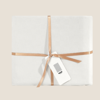 Bamboe plaid wit Muné Bedding