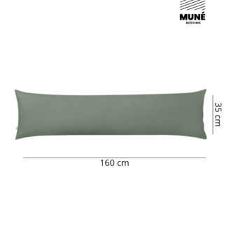 Muné Bedding slaapmaatje kussensloop olijf groen