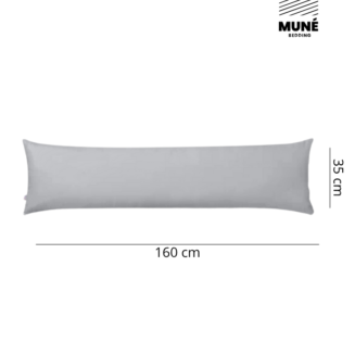Muné Bedding slaapmaatje kussensloop licht grijs